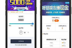 会员版现金贷/借贷/网贷/小贷/小额贷款/借贷系统/短信接口/个人免签Pay支付