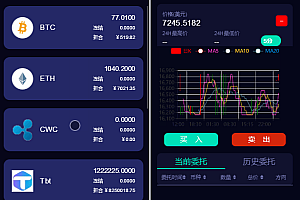 2020新版币币/C2C/IEO数字资产交易平台/自动撮合/合约交易所/送交YI机器人/含安装教程